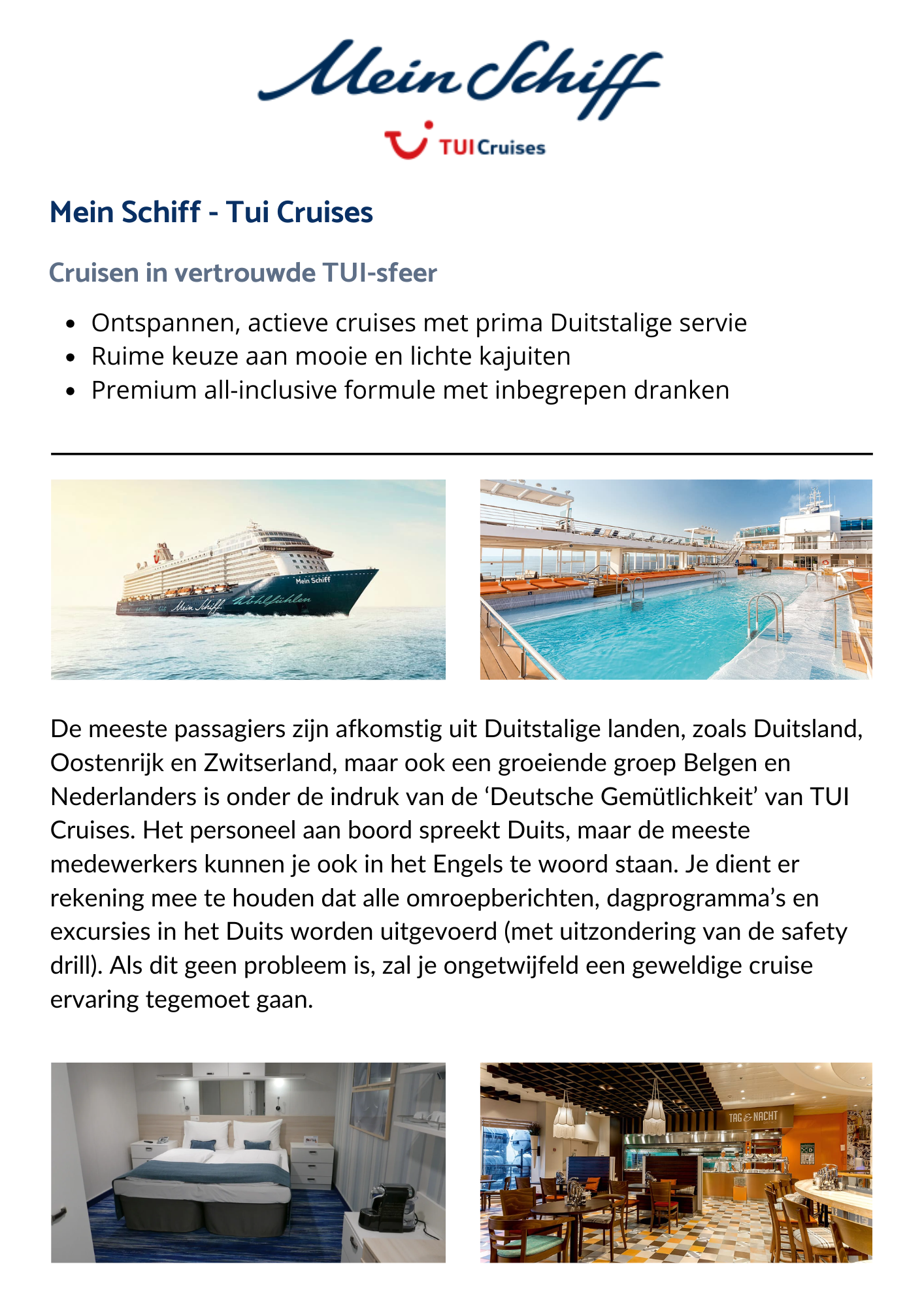 Mein Schiff   Tui Cruises