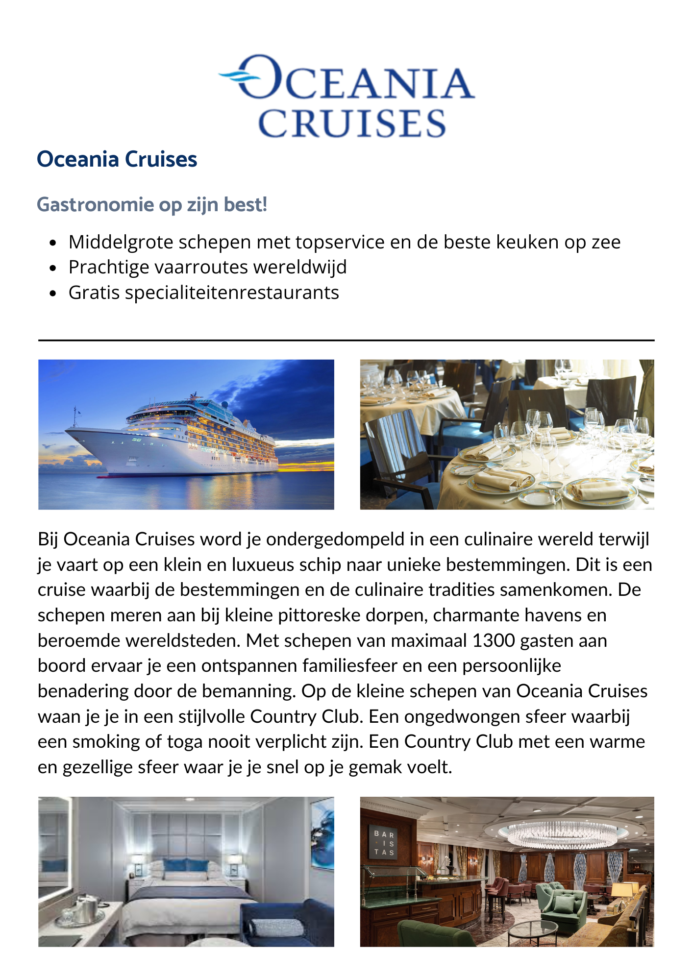 Oceania Cruises